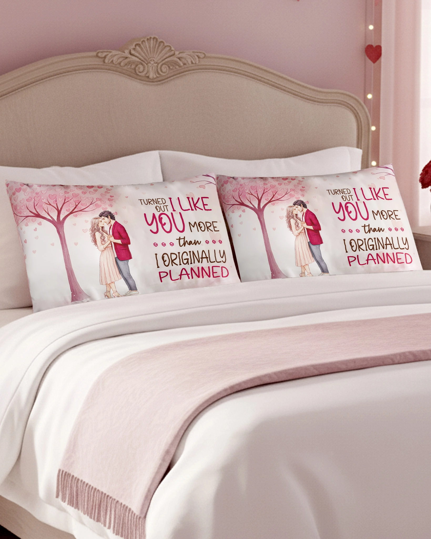 custom satin pillowcase