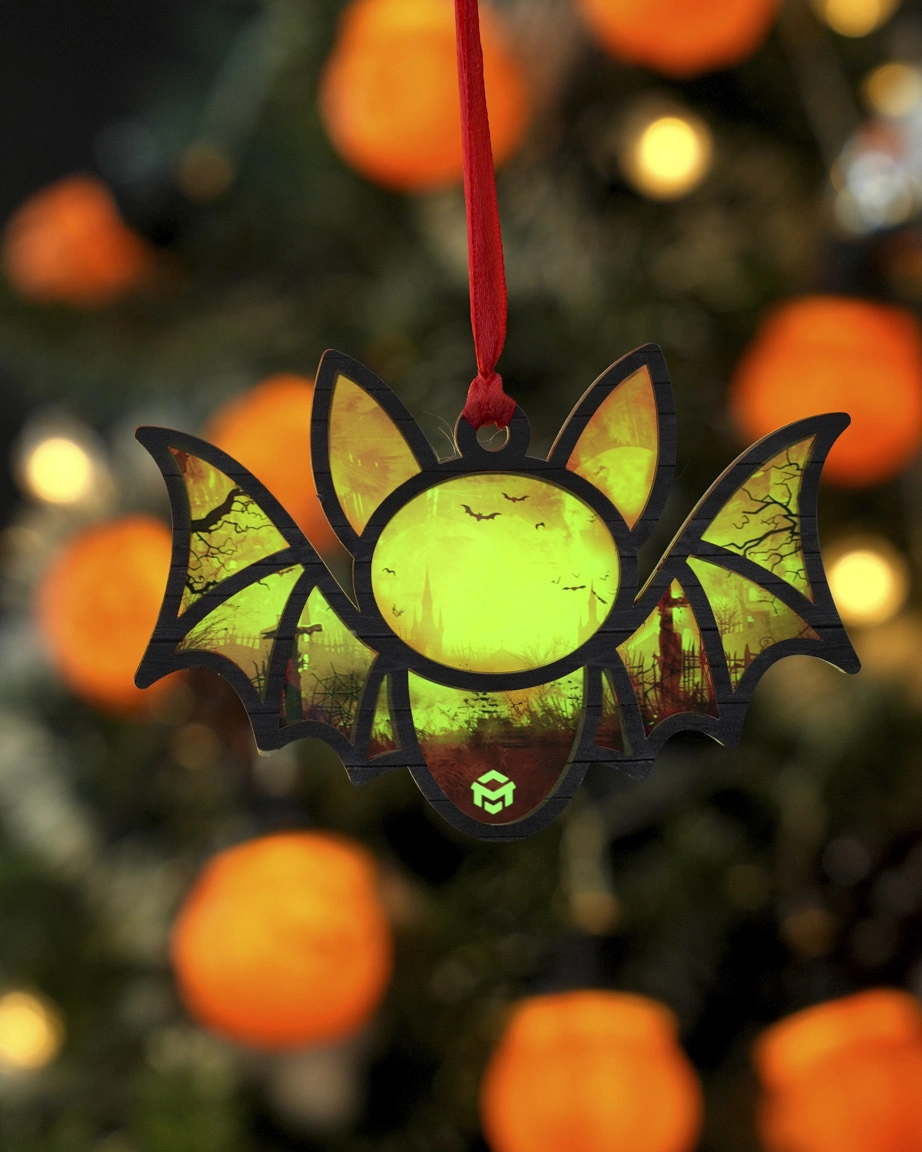  custom shape luminous suncatcher ornaments