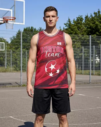 All-over Print Mesh Tank Top