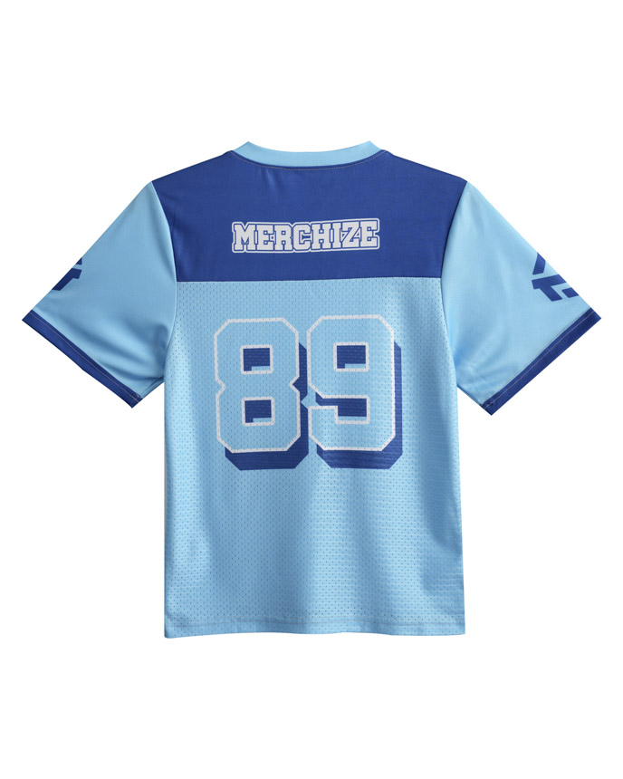 All-over Print Youth Hybrid Mesh Football Jersey